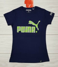 PUMA Ladies T-Shirt (NAVY) (S - M - L - XL) 