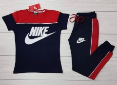 NIKE Ladies Turkey 2 Pcs Set (NAVY - RED) (S - M - L - XL) 