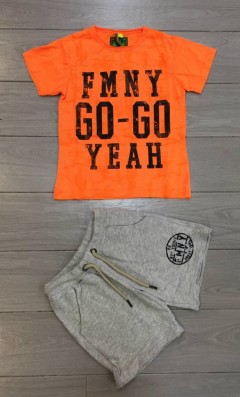 PM Boys T-Shirt And Shorts Set (PM) (18 Months to 7 Years) 