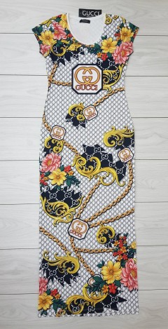GUCCI Ladies Turkey Long Dress (MULTI COLOR) (S - M - L - XL) 