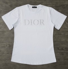DIOR Ladies Turkey T-Shirt (WHITE) (S - M - L - XL) 