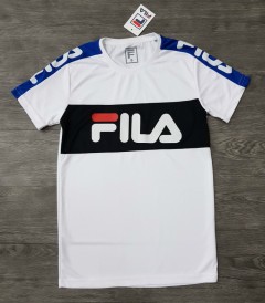 FILA  Mens Turkey Dri-fit Sport  T-Shirt (WHITE) (S - M - L - XL - XXL)