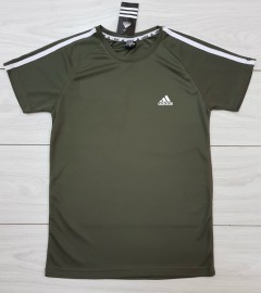 ADIDAS  Mens Turkey Dri-fit Sport T-Shirt (GREEN) (S - M - L - XL - XXL)