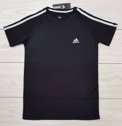ADIDAS  Mens Turkey Dri-fit Sport T-Shirt (BLACK) (S - M - L - XL - XXL - 3XL - 4XL - 5XL)