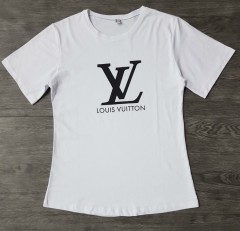 LOUIS VUITTON Ladies Turkey T-Shirt (WHITE) (S - M - L - XL) 