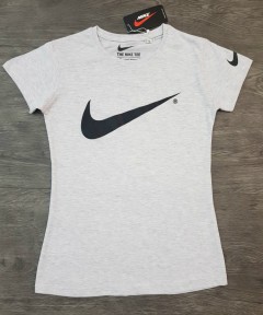 NIKE  Ladies T-Shirt (GRAY) (S - M - L - XL)