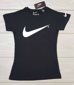 NIKE  Ladies T-Shirt (BLACK) (S - M - L - XL) 