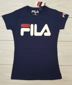 FILA  Ladies T-Shirt (NAVY) (S - M - L - XL) 