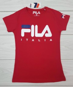 FILA  Ladies T-Shirt (RED) (S - M - L - XL)