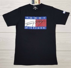 TOMMY - HILFIGER 06.10.2019 Mens T-Shirt (BLACK) (S - M - L - XL ) 