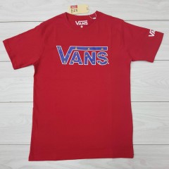 VANS  Mens T-Shirt (RED) (S - M - L - XL ) 