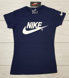 NIKE  Ladies T-Shirt (NAVY) (S - M - L - XL) 