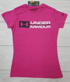 UNDER ARMOUR  Ladies T-Shirt (PINK) (S - M - L - XL) 