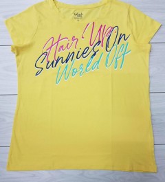 SPLASH Ladies T-Shirt (YELLOW) (M) 