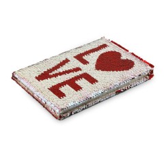 PM Sequin love notebook (PM)