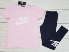 NIKE Ladies Turkey 2 Pcs Set (LIGHT PURPLE - BLACK) (S - M - L - XL) 