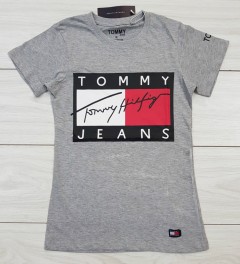 TOMMY - HILFIGER TOMMY - HILFIGER Ladies T-Shirt (GRAY) (S - M - L - XL)