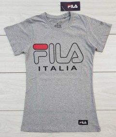 FILA Ladies T-Shirt (GRAY) (S - M - L - XL )