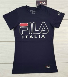 FILA Ladies T-Shirt (NAVY) (S - M - L - XL ) 
