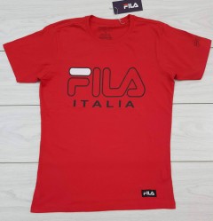 FILA  Mens T-Shirt (RED) (S - M - L - XL ) 