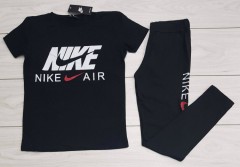 NIKE Ladies Turkey 2 Pcs Set (BLACK) (S - M - L - XL )