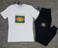 GUCCI Ladies Turkey 2 Pcs Set (WHITE - BLACK) (S - M - L - XL)