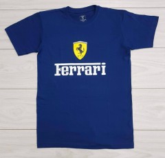 FERRARI Mens T-Shirt (DARK BLUE) (S - M - XL ) 