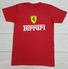 FERRARI Mens T-Shirt (RED) (S - M - L - XXL ) 