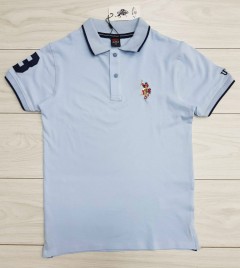 U.S.POLO ASSN Mens Polo Shirt (LIGHT BLUE) (S - M - L - XL )