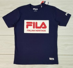 FILA  Mens T-Shirt (NAVY) (S - M - L - XL ) 