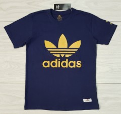 ADIDAS Mens T-Shirt (NAVY) (S - M - L - XL ) 