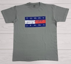 TOMMY - HILFIGER Mens T-Shirt (GRAY) (L - XL - XXL)