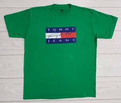 TOMMY - HILFIGER Mens T-Shirt (GREEN) (XXL)