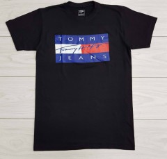 TOMMY - HILFIGER Mens T-Shirt (BLACK) (M - L - XL - XXL)