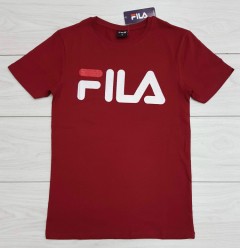 FILA Mens T-Shirt (MAROON) (S - M - L - XL )
