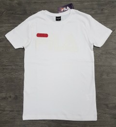 FILA  Mens T-Shirt (WHITE) (S - M - L - XL )