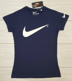 NIKE Ladies T-Shirt (NAVY) (S - M - L - XL)