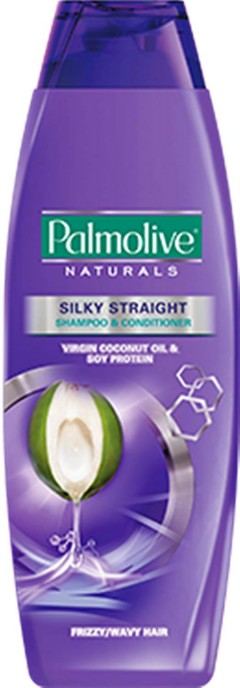 PALMOLIVE Palmolive Naturals Silky Straight Shampoo & Conditioner Frizzy/Wavy Hair 180ml (mos)