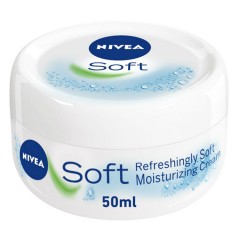 NIVEA NIVEA Soft Moisturizing Cream Refreshingly Soft Jar 50ml (mos)