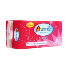 CHARMEE Charmee Pantyliner Breathable Unscented 20's (mos)