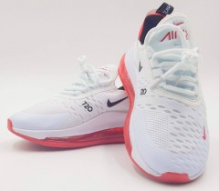 NIKE Boys Sneakers Shoes (WHITE - RED) (MD) (28 to 35 EUR)