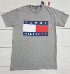 TOMMY - HILFIGER Mens T-Shirt (GRAY) (S - M - L - XL )