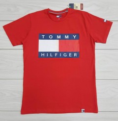 TOMMY - HILFIGER Mens T-Shirt (RED) (S - M - L - XL )