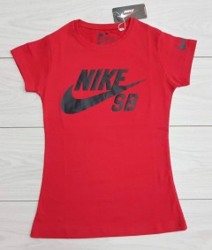 NIKE Ladies T-Shirt (RED) (S - M - L - XL)