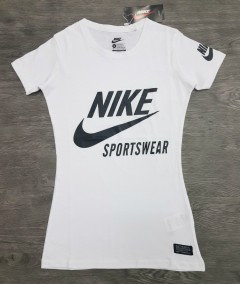 NIKE Ladies T-Shirt (WHITE) (S - M - L - XL)