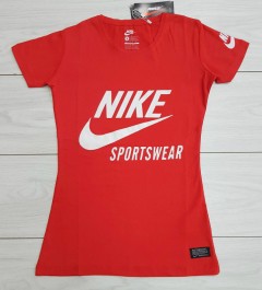 NIKE Ladies T-Shirt (RED) (S - M - L - XL)