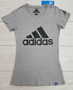 ADIDAS Ladies T-Shirt (GRAY) (S - M - L)