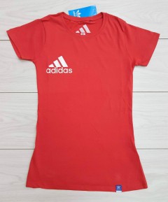 ADIDAS Ladies T-Shirt (RED) (S - M - L - XL)