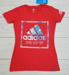 ADIDAS Ladies T-Shirt (RED) (M - L)