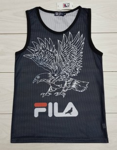 FILA Mens Top (DARK GRAY) (MD) (M - L - XL - XXL)